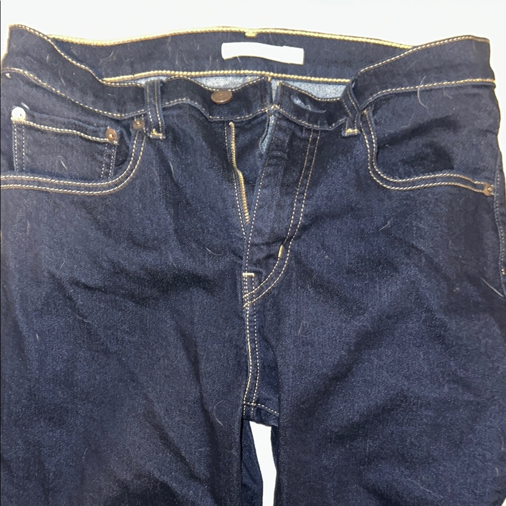 Dark Blue Denim Jeans